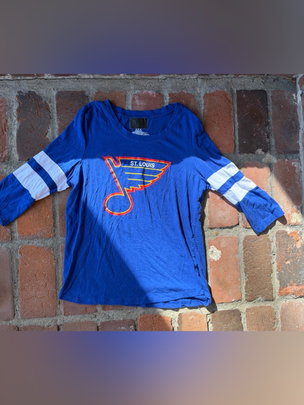 Fanatics Royal Blue St. Louis Long Sleeve Jersey Top
